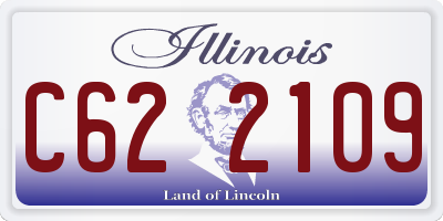 IL license plate C622109