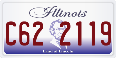 IL license plate C622119