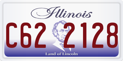 IL license plate C622128