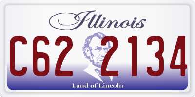IL license plate C622134