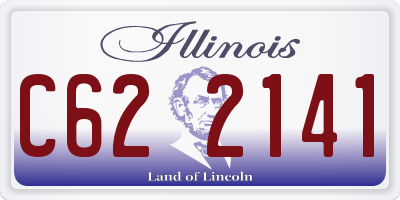 IL license plate C622141