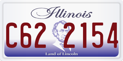 IL license plate C622154