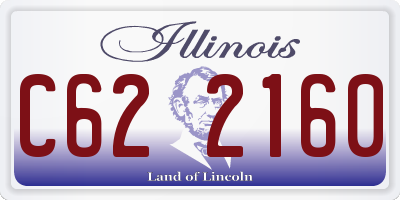 IL license plate C622160
