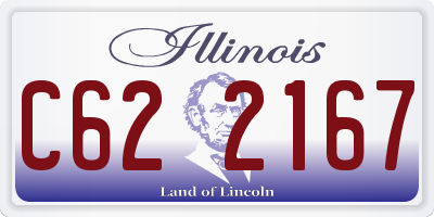 IL license plate C622167