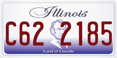 IL license plate C622185