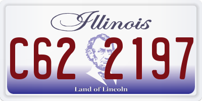 IL license plate C622197