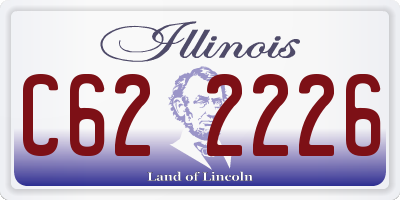 IL license plate C622226