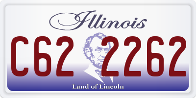 IL license plate C622262
