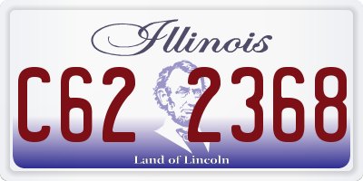 IL license plate C622368