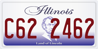 IL license plate C622462