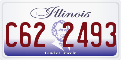 IL license plate C622493