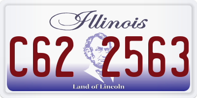 IL license plate C622563