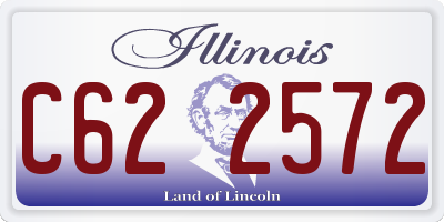 IL license plate C622572