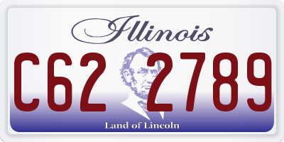 IL license plate C622789