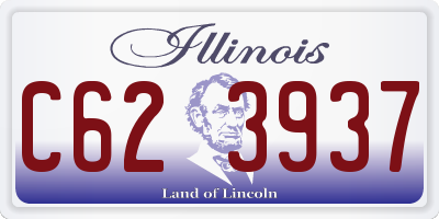 IL license plate C623937