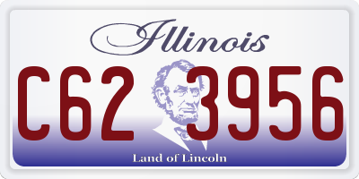 IL license plate C623956
