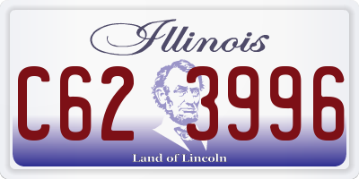 IL license plate C623996