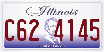 IL license plate C624145