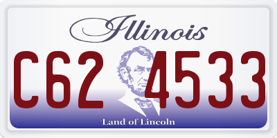 IL license plate C624533
