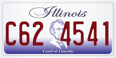IL license plate C624541