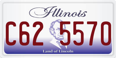 IL license plate C625570