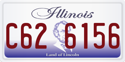 IL license plate C626156