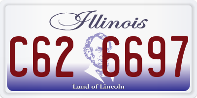 IL license plate C626697
