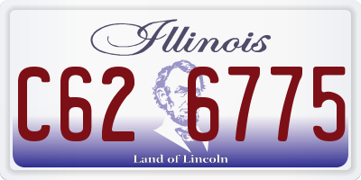 IL license plate C626775