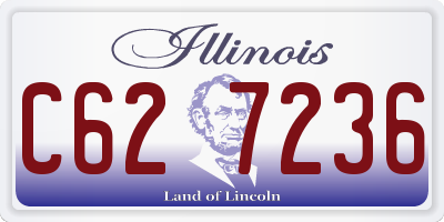 IL license plate C627236