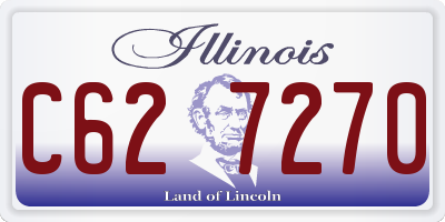 IL license plate C627270