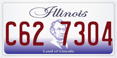 IL license plate C627304
