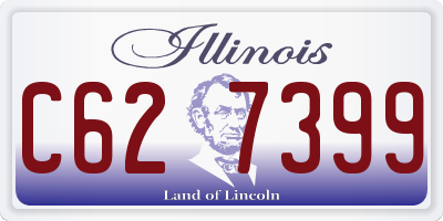 IL license plate C627399