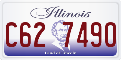 IL license plate C627490