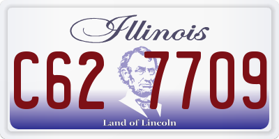 IL license plate C627709