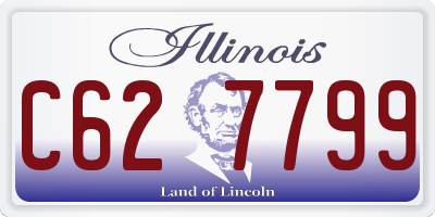 IL license plate C627799