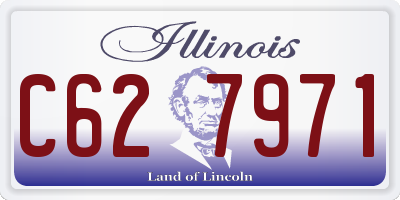 IL license plate C627971