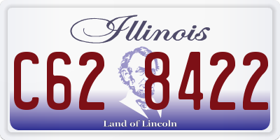 IL license plate C628422