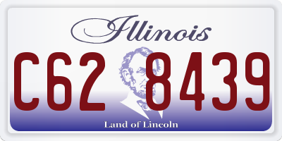 IL license plate C628439