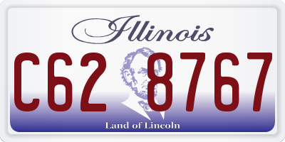 IL license plate C628767