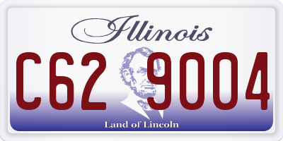 IL license plate C629004