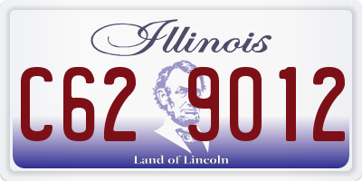 IL license plate C629012
