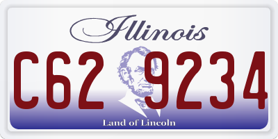 IL license plate C629234