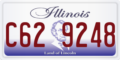 IL license plate C629248