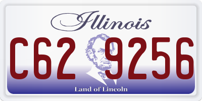 IL license plate C629256