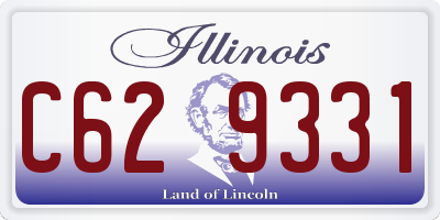 IL license plate C629331