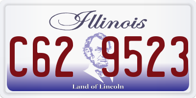 IL license plate C629523