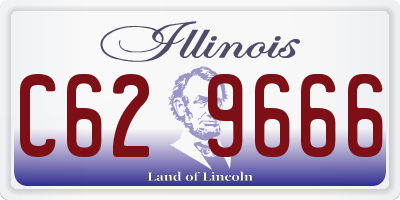 IL license plate C629666