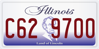 IL license plate C629700