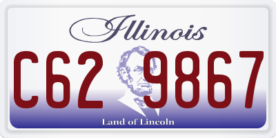 IL license plate C629867