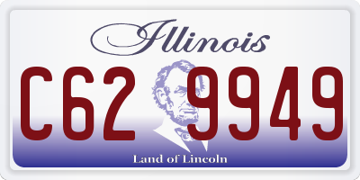IL license plate C629949